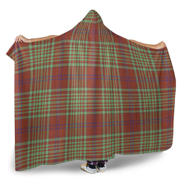 Scottish MacGillivray Hunting Ancient Clan Tartan Hooded Blanket Tartan Plaid 2