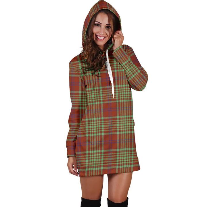 Scottish MacGillivray Hunting Ancient Clan Tartan Hoodie Dress