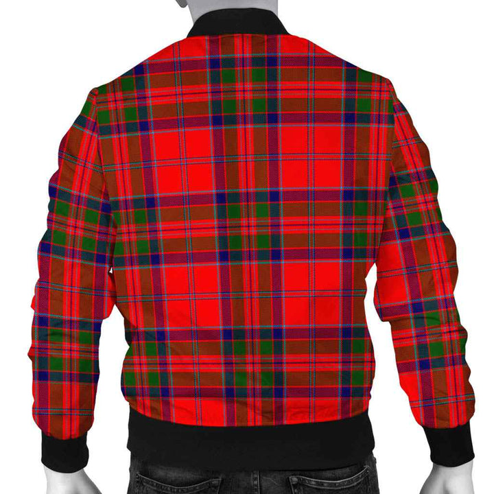 Scottish MacGillivray Modern Clan Tartan Bomber Jacket Tartan Plaid 3