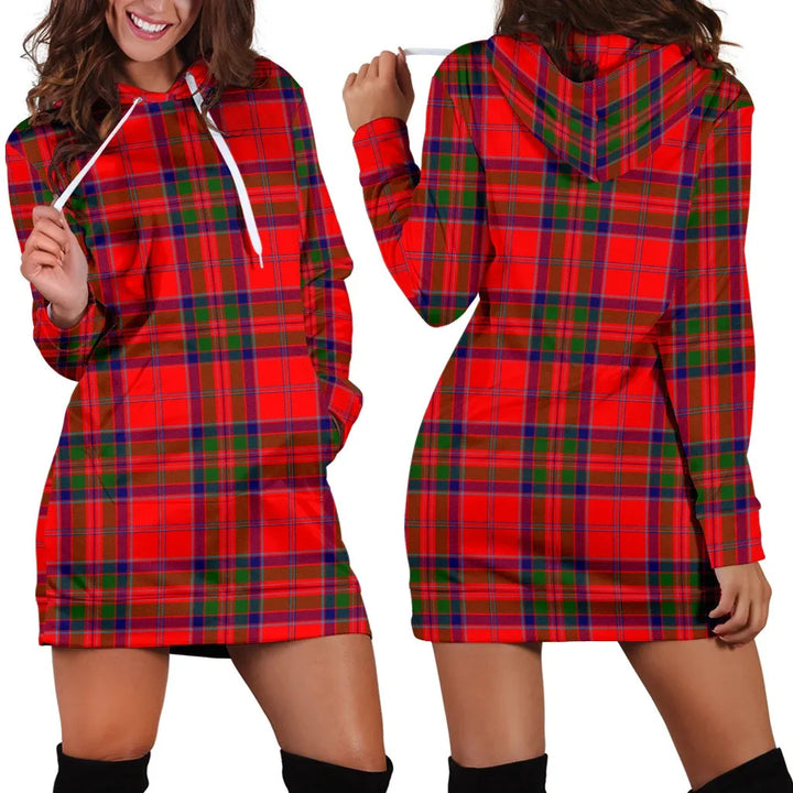 Scottish MacGillivray Modern Clan Tartan Hoodie Dress