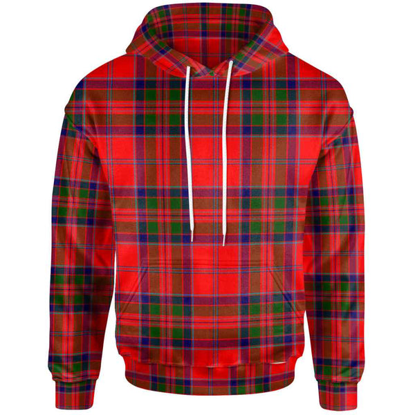 Scottish MacGillivray Modern Clan Tartan Hoodie Front Side Tartan Plaid