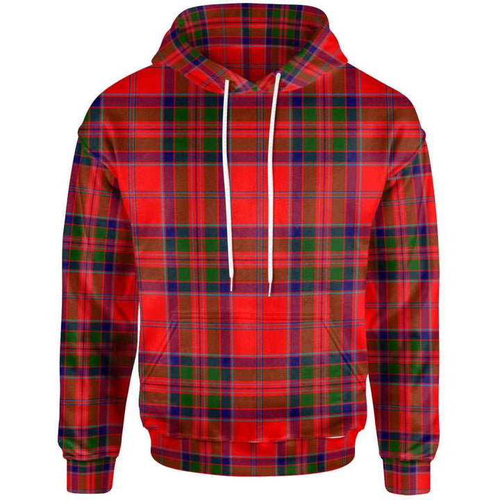 Scottish MacGillivray Modern Clan Tartan Hoodie Front Side Tartan Plaid