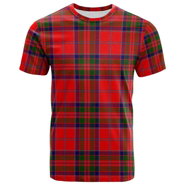 Scottish MacGillivray Modern Clan Tartan T-Shirt Front Side Tartan Plaid