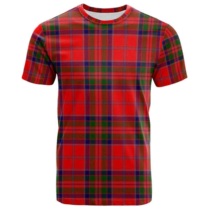 Scottish MacGillivray Modern Clan Tartan T-Shirt Front Side Tartan Plaid