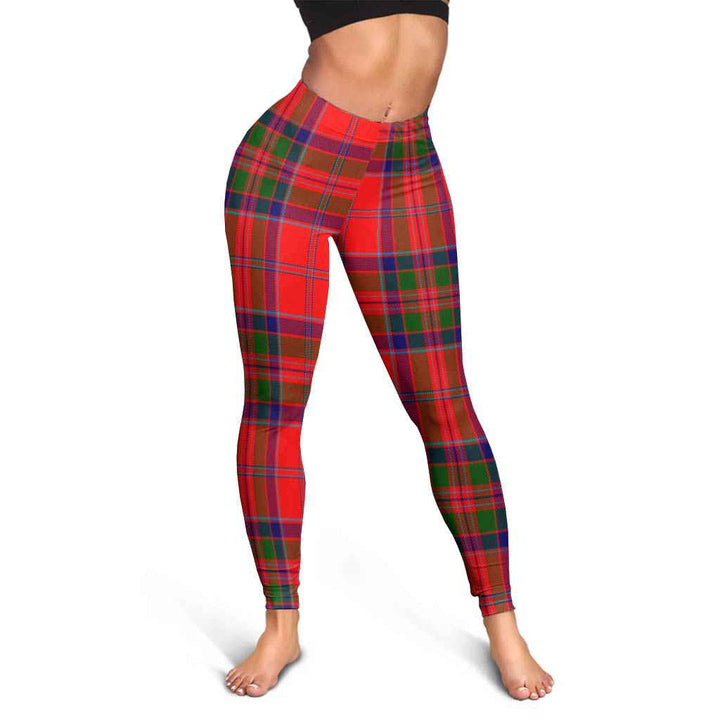Scottish MacGillivray Modern Clan Tartan Women Leggings Tartan Plaid 3