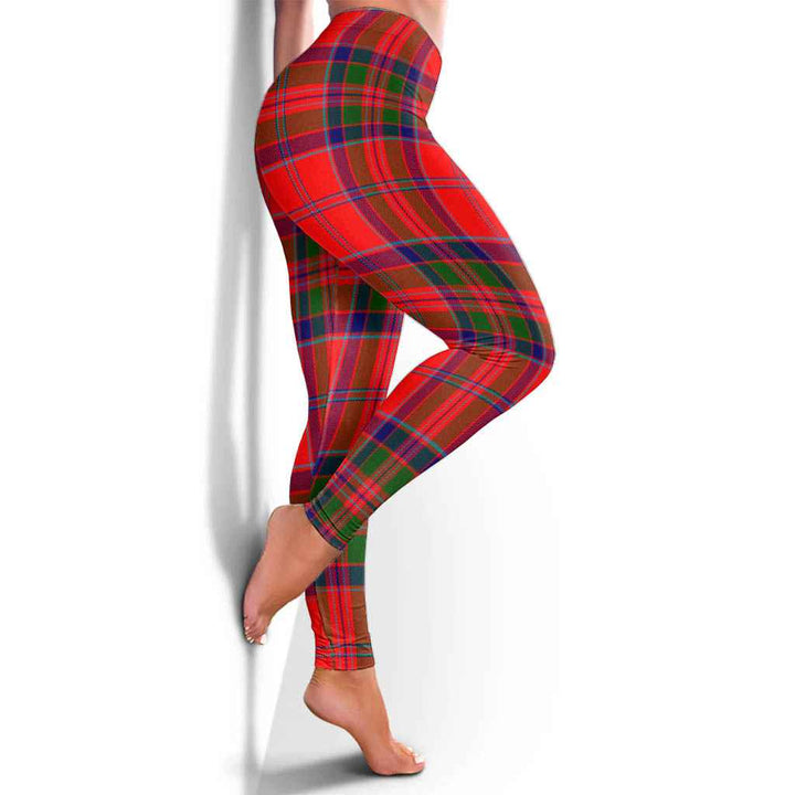Scottish MacGillivray Modern Clan Tartan Women Leggings Tartan Plaid 4