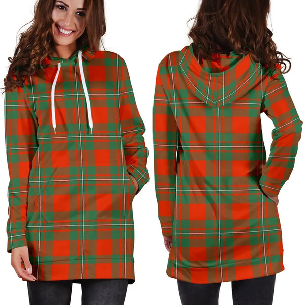 Scottish MacGregor Ancient Clan Tartan Hoodie Dress