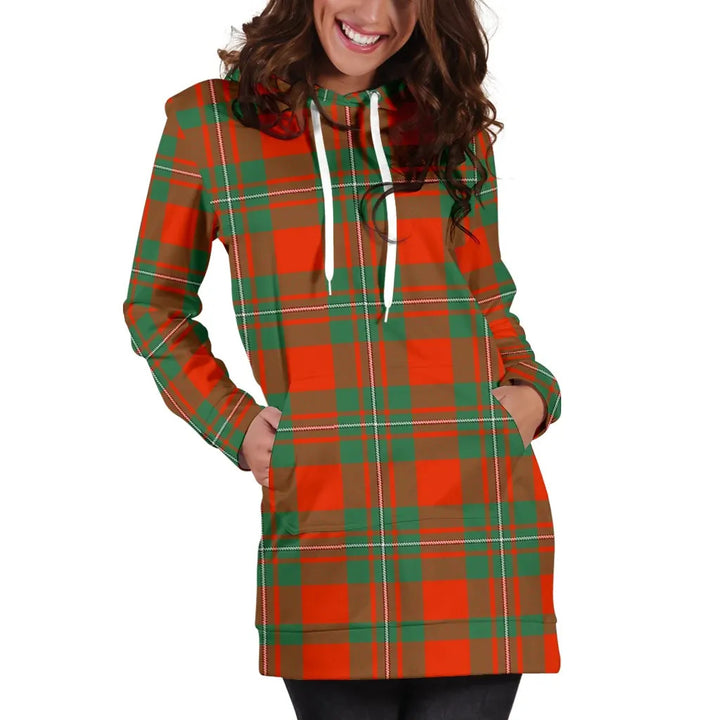 Scottish MacGregor Ancient Clan Tartan Hoodie Dress