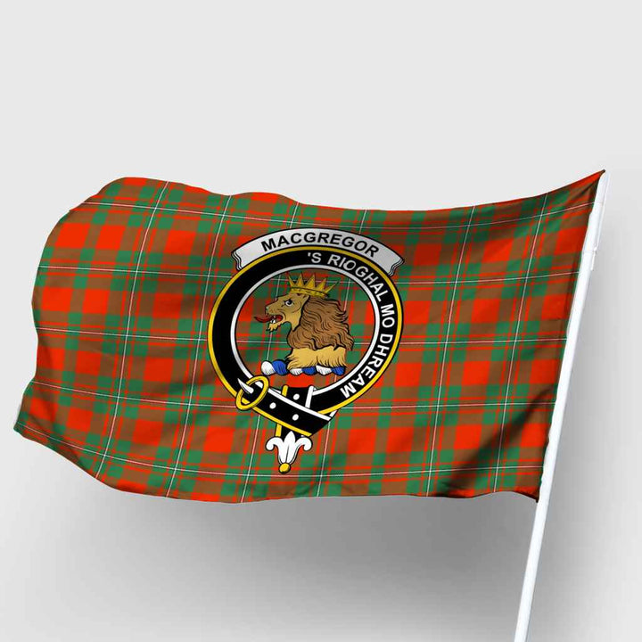 Scottish MacGregor Clan Crest Tartan Flag Parade Tartan Plaid 2