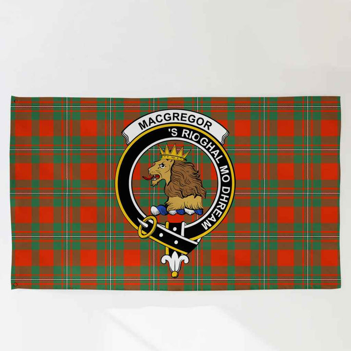 Scottish MacGregor Clan Crest Tartan Flag Parade Tartan Plaid 3