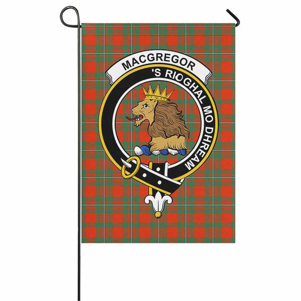 Scottish MacGregor Clan Crest Tartan Garden Flag Tartan Plaid 1