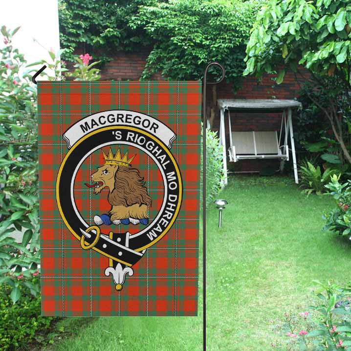 Scottish MacGregor Clan Crest Tartan Garden Flag Tartan Plaid 2