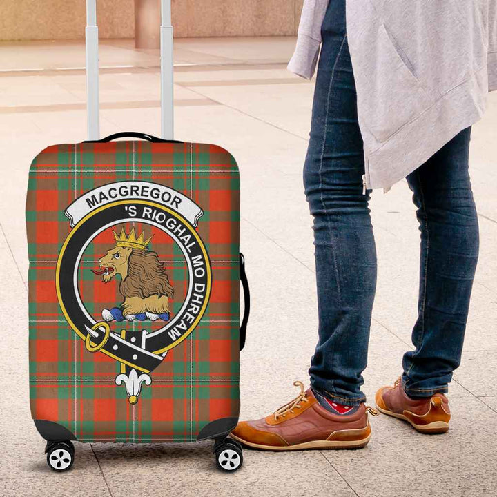 Scottish MacGregor Clan Crest Tartan Luggage Cover Tartan Plaid 4