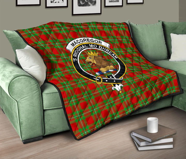 Scottish MacGregor Modern Clan Crest Tartan Quilt Tartan Plaid 10