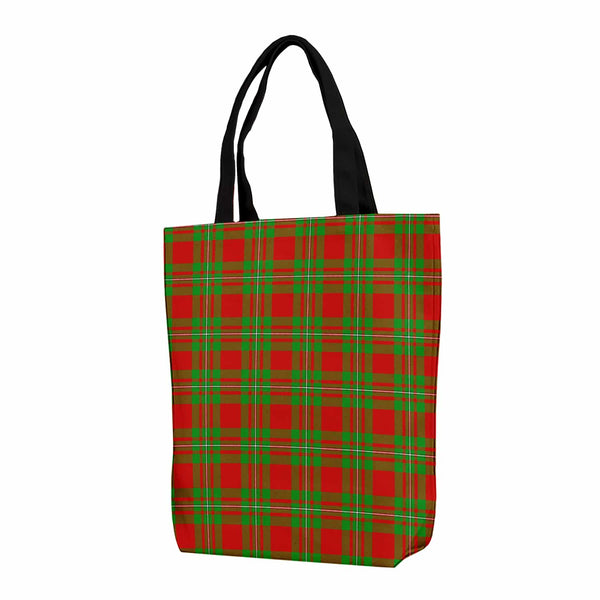 Scottish MacGregor Modern Clan Tartan Canvas Bag With Shoulder Strap Tartan Plaid 1