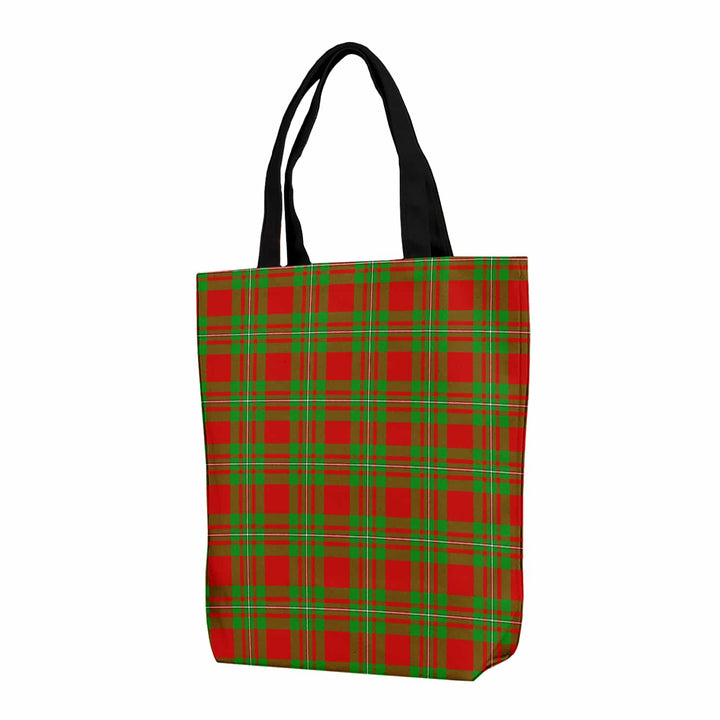 Scottish MacGregor Modern Clan Tartan Canvas Bag With Shoulder Strap Tartan Plaid 1