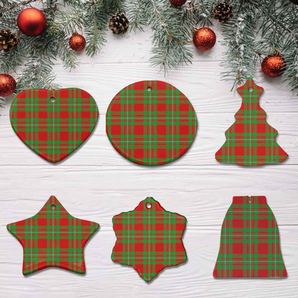 Scottish MacGregor Modern Clan Tartan Ceramic Ornament All Tartan Plaid