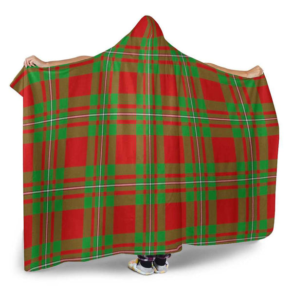 Scottish MacGregor Modern Clan Tartan Hooded Blanket Tartan Plaid 2