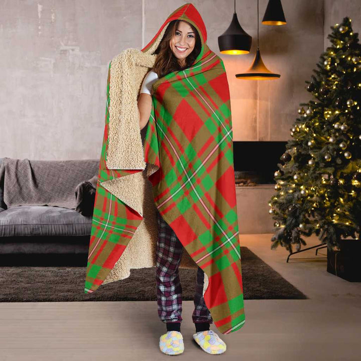 Scottish MacGregor Modern Clan Tartan Hooded Blanket Tartan Plaid 6