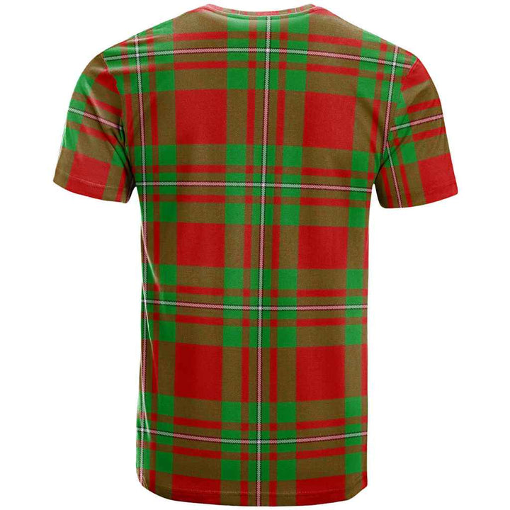 Scottish MacGregor Modern Clan Tartan T-Shirt Back Side Tartan Plaid