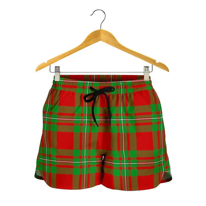 Scottish MacGregor Modern Clan Tartan Women Shorts