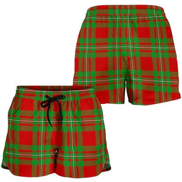 Scottish MacGregor Modern Clan Tartan Women Shorts