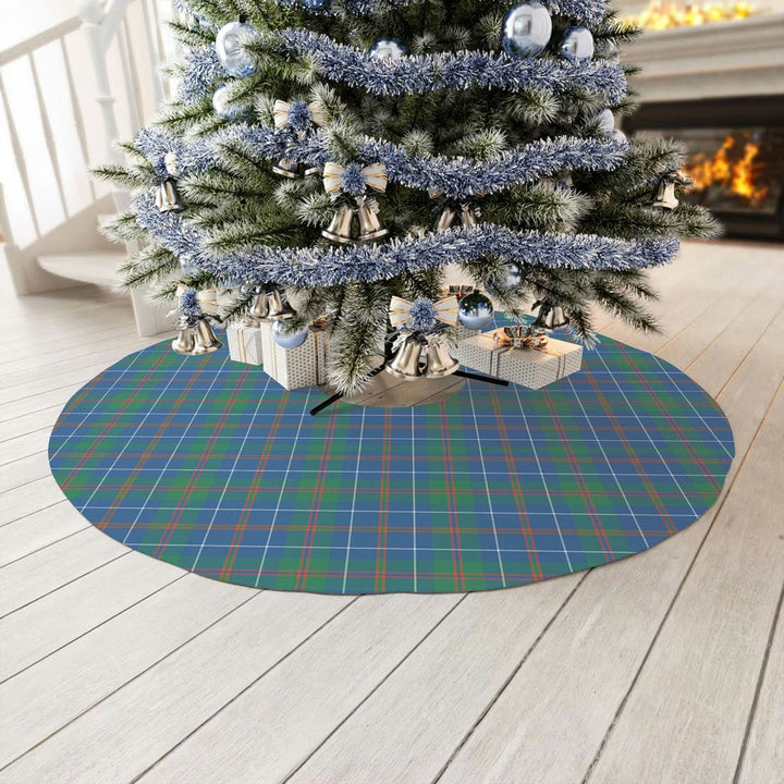 Scottish MacHardy Ancient Clan Tartan Christmas Tree Skirt No Tassels 3 Tartan Plaid