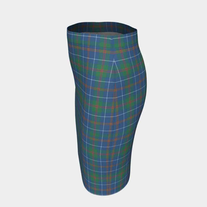Scottish MacHardy Ancient Clan Tartan Fitted Skirt Tartan Plaid 2