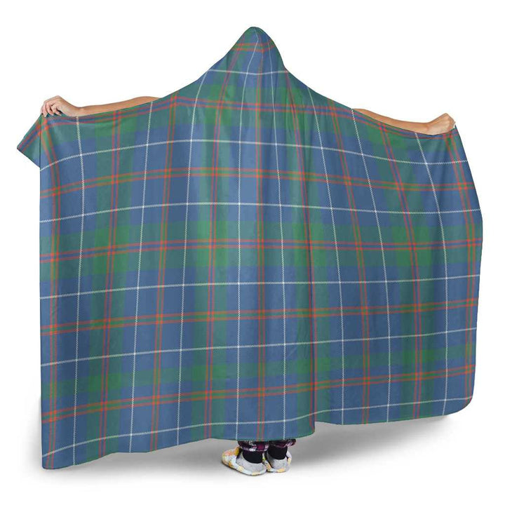 Scottish MacHardy Ancient Clan Tartan Hooded Blanket Tartan Plaid 2