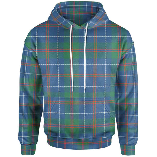 Scottish MacHardy Ancient Clan Tartan Hoodie Front Side Tartan Plaid