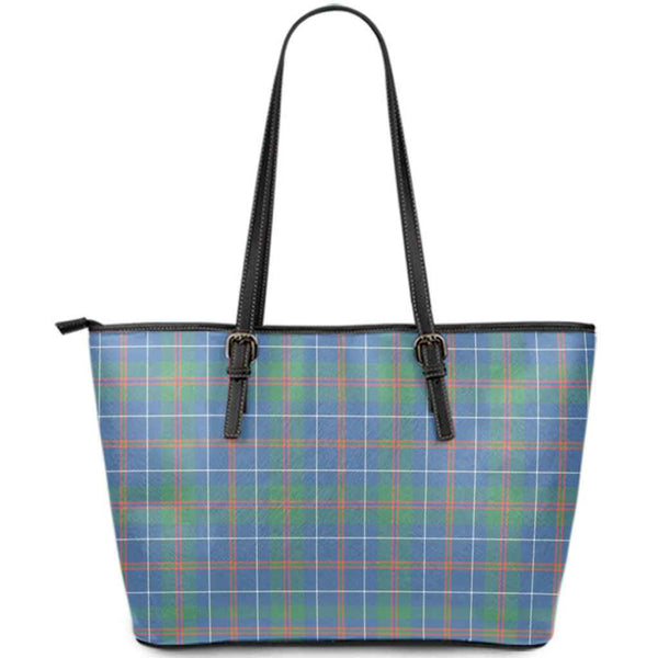Scottish MacHardy Ancient Clan Tartan Leather Tote Tartan Plaid