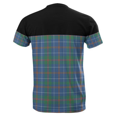 Scottish MacHardy Ancient Clan Tartan T-Shirt Horizontal Style Back Side Tartan Plaid