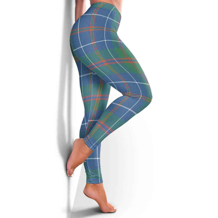 Scottish MacHardy Ancient Clan Tartan Women Leggings Tartan Plaid 4