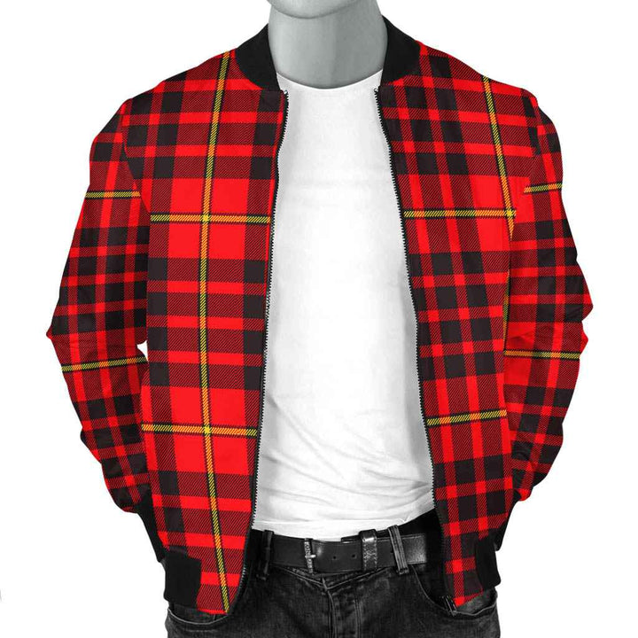 Scottish MacIan Clan Tartan Bomber Jacket Tartan Plaid 2
