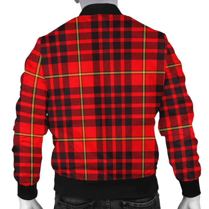 Scottish MacIan Clan Tartan Bomber Jacket Tartan Plaid 3