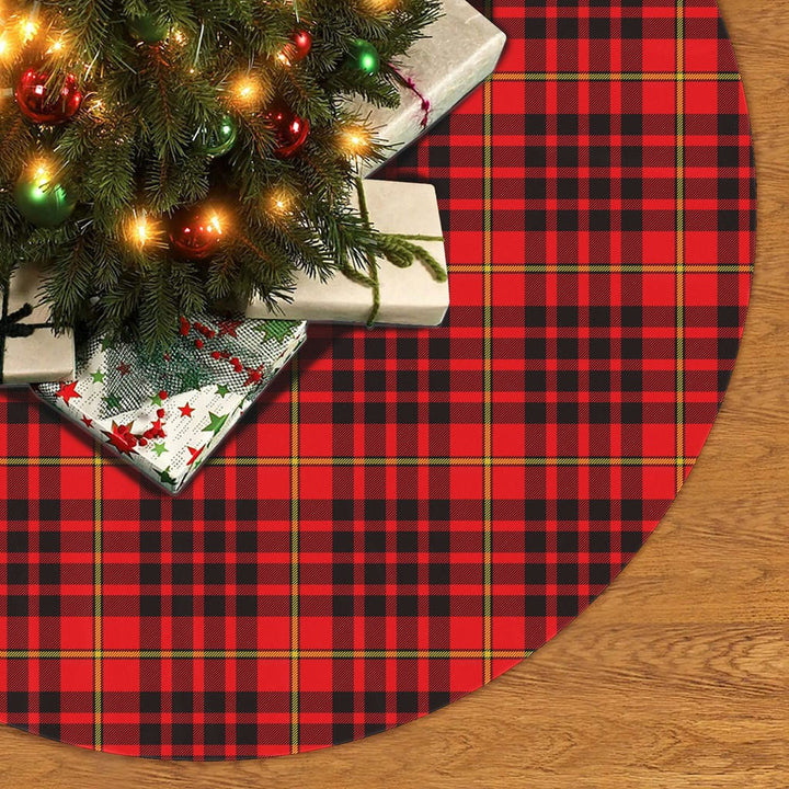 Scottish MacIan Clan Tartan Christmas Tree Skirt No Tassels 2 Tartan Plaid