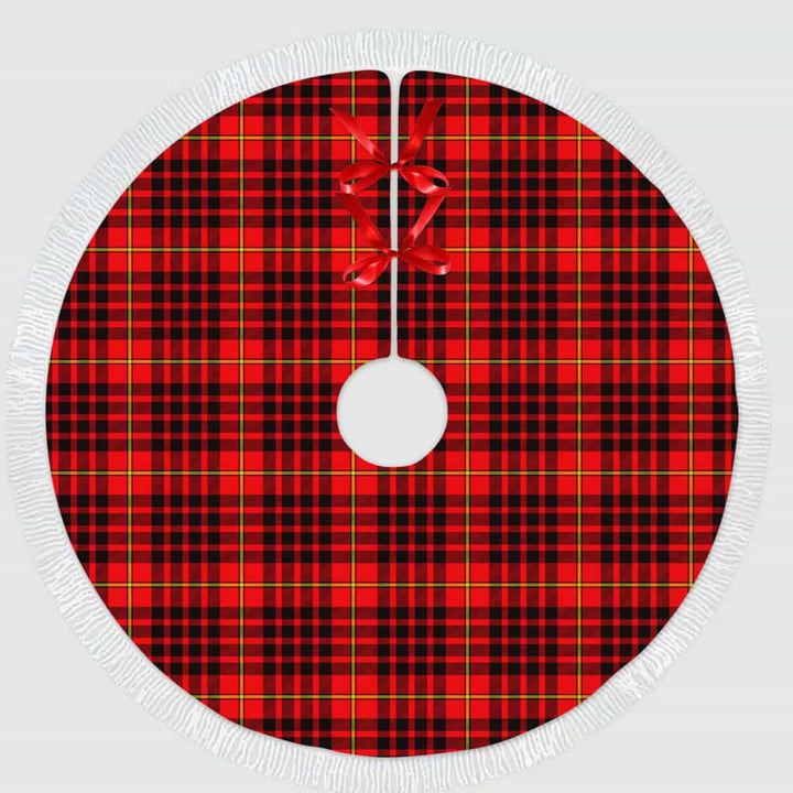 Scottish MacIan Clan Tartan Christmas Tree Skirt Tassels 1 Tartan Plaid