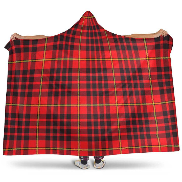 Scottish MacIan Clan Tartan Hooded Blanket Tartan Plaid 1