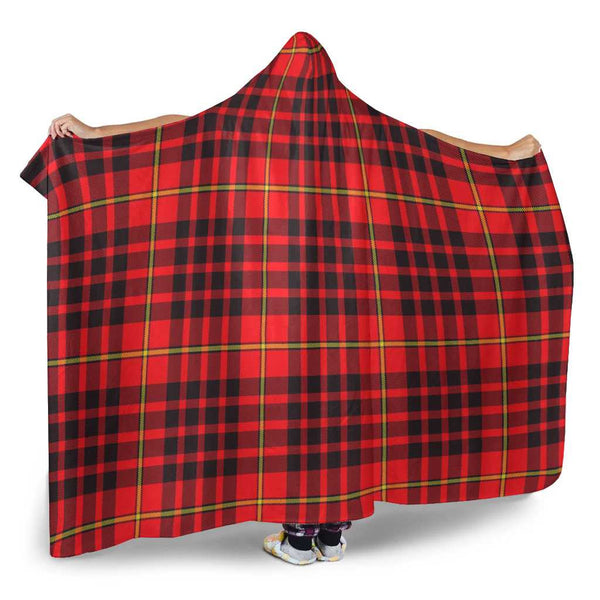 Scottish MacIan Clan Tartan Hooded Blanket Tartan Plaid 2