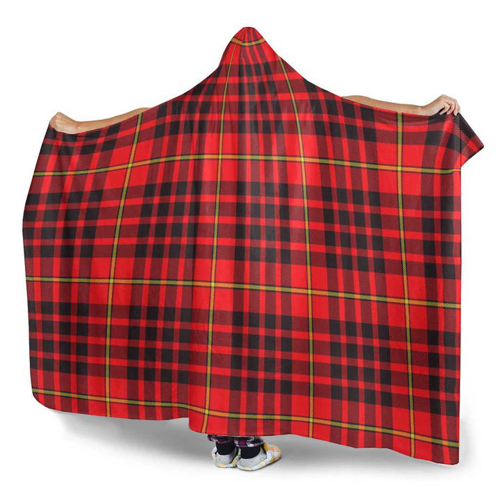 Scottish MacIan Clan Tartan Hooded Blanket Tartan Plaid 3