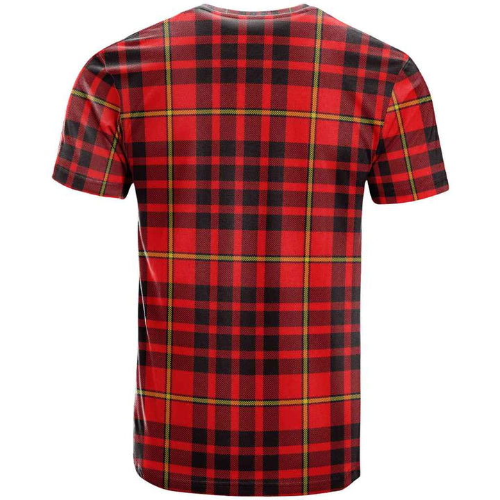 Scottish MacIan Clan Tartan T-Shirt Back Side Tartan Plaid