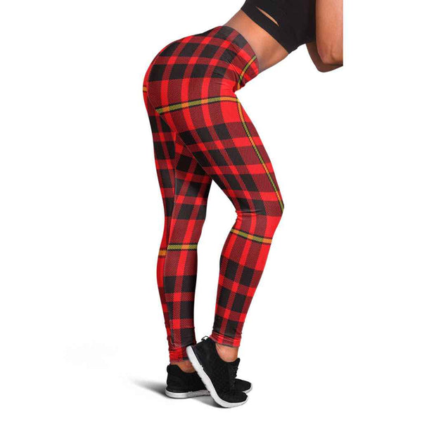 Scottish MacIan Clan Tartan Women Leggings Tartan Plaid 1