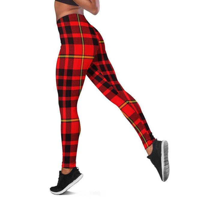 Scottish MacIan Clan Tartan Women Leggings Tartan Plaid 2