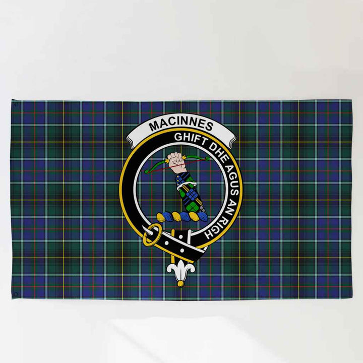 Scottish MacInnes Clan Crest Tartan Flag Parade Tartan Plaid 3