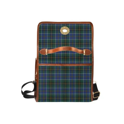 Scottish MacInnes Clan Crest Tartan Waterproof Canvas Bag Tartan Plaid 6