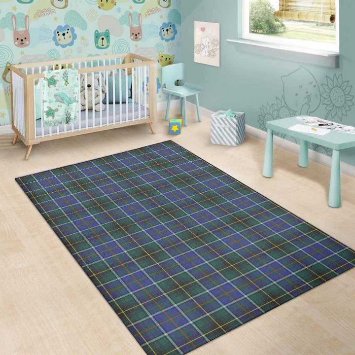 Scottish MacInnes Modern Clan Tartan Area Rug Tartan Plaid 5