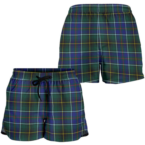 Scottish MacInnes Modern Clan Tartan Women Shorts