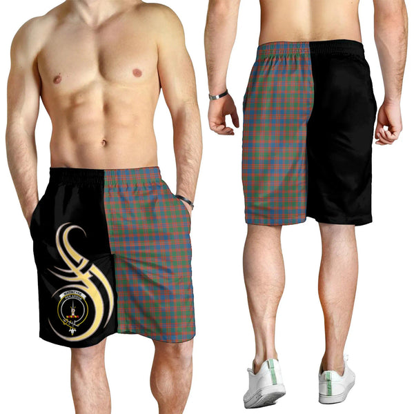 Scottish MacIntyre Ancient Clan Crest Tartan Believe in Me Men's Shorts