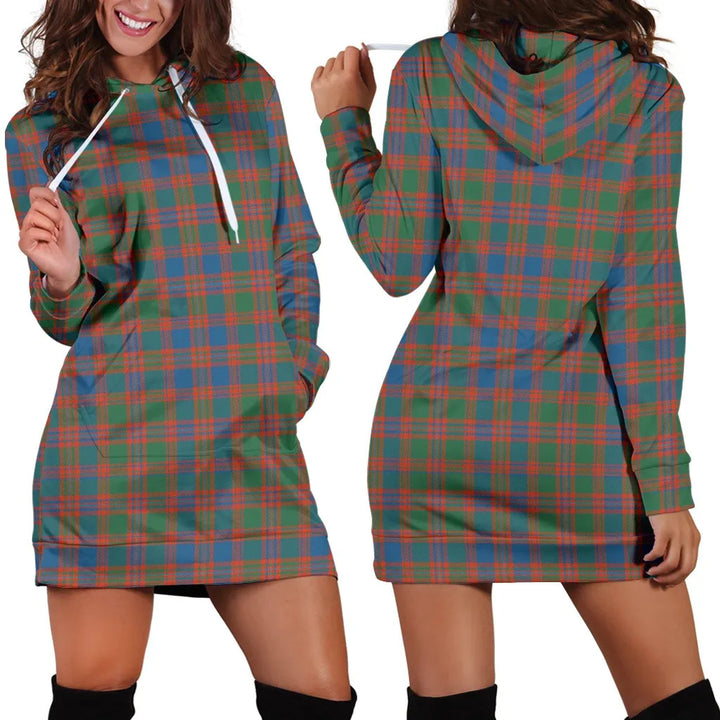 Scottish MacIntyre Ancient Clan Tartan Hoodie Dress