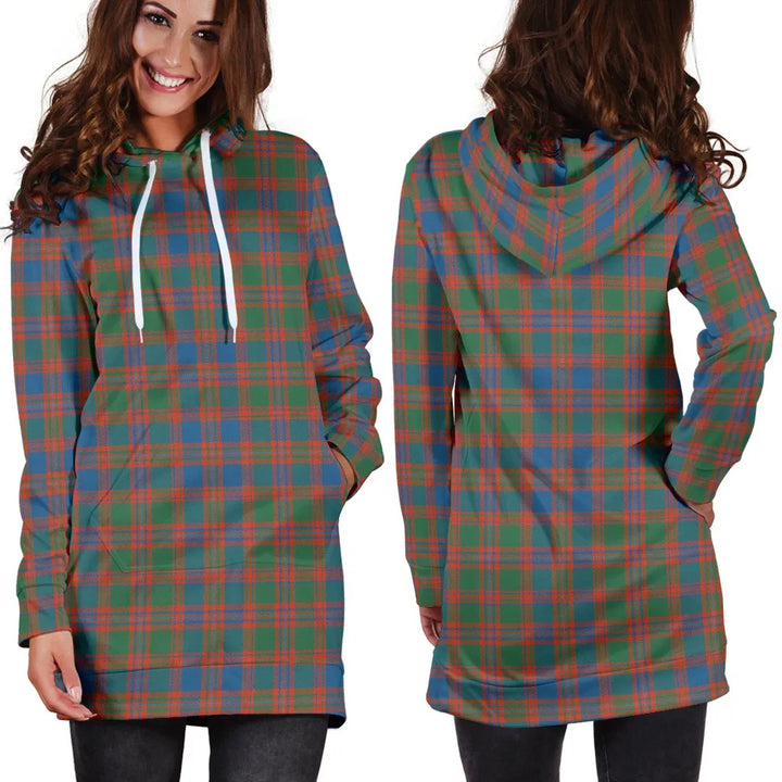 Scottish MacIntyre Ancient Clan Tartan Hoodie Dress
